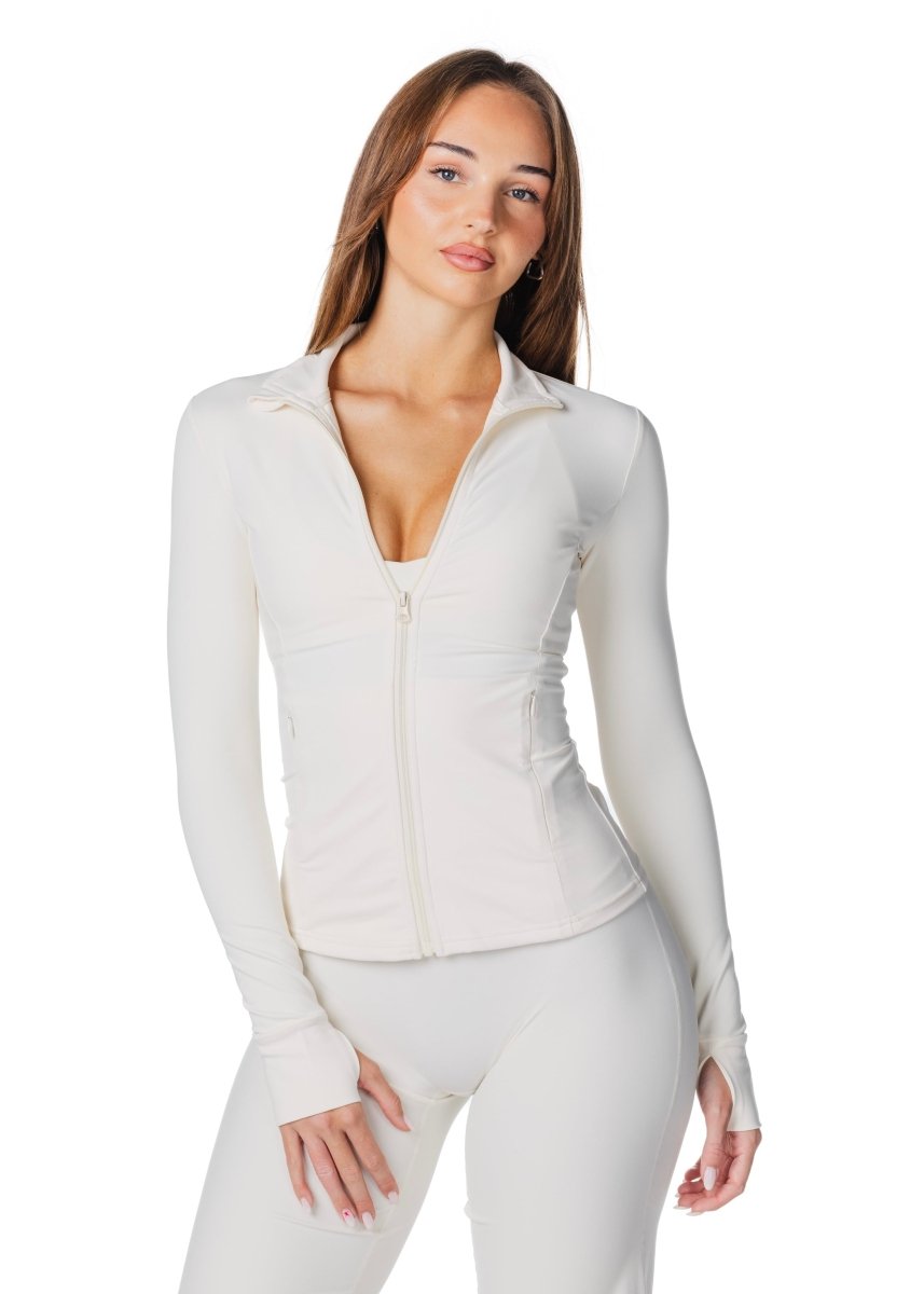 Core Capsule 'Mom' Jacket - Cream