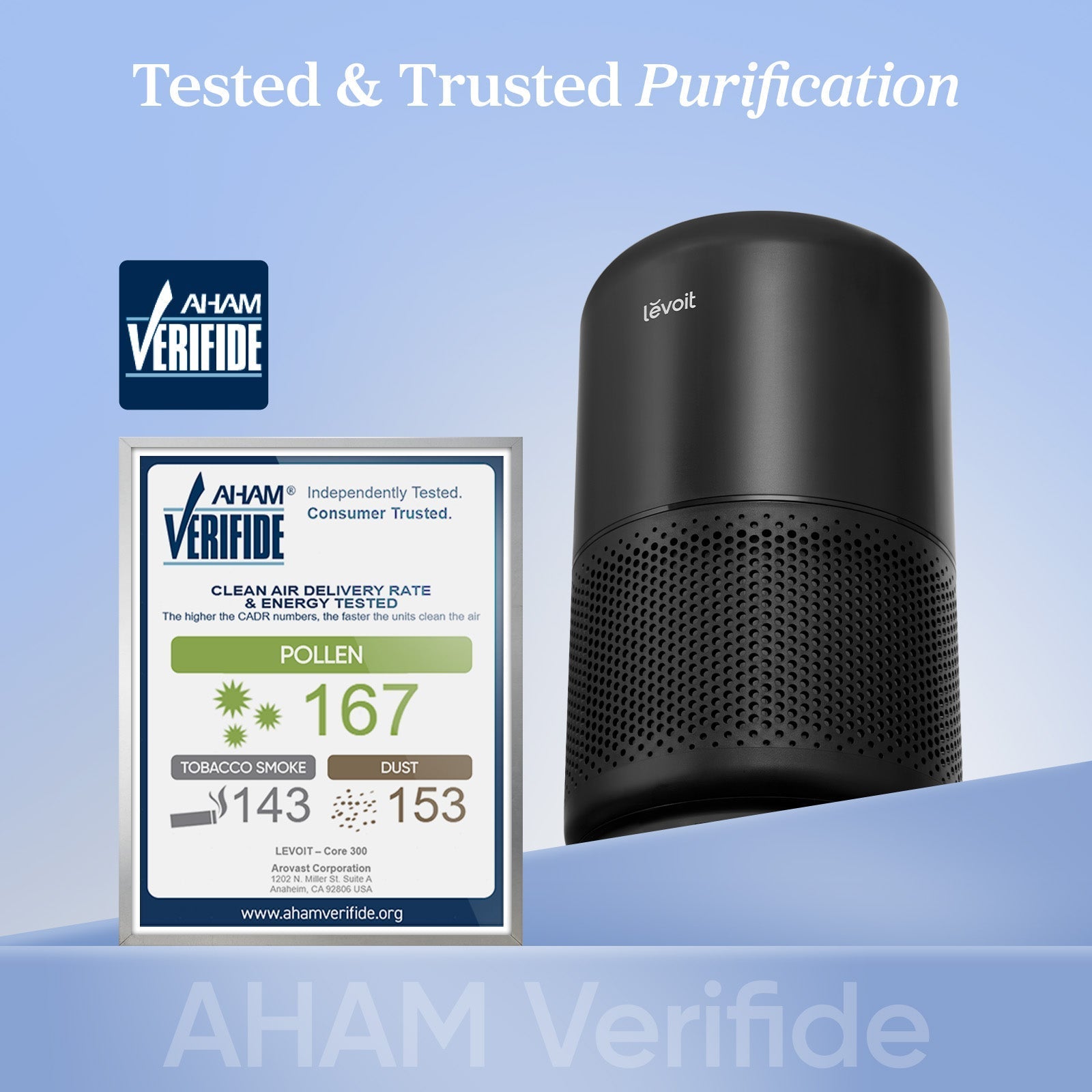 Levoit Core® 300-P Black Air Purifier