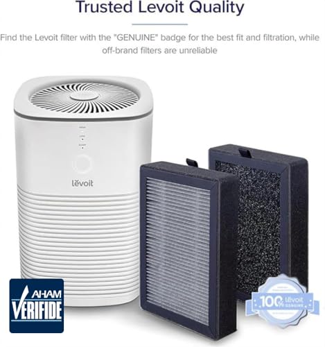 Levoit Vista 200 Replacement Filter 2-Pack | 3-Stage HEPA Filtration