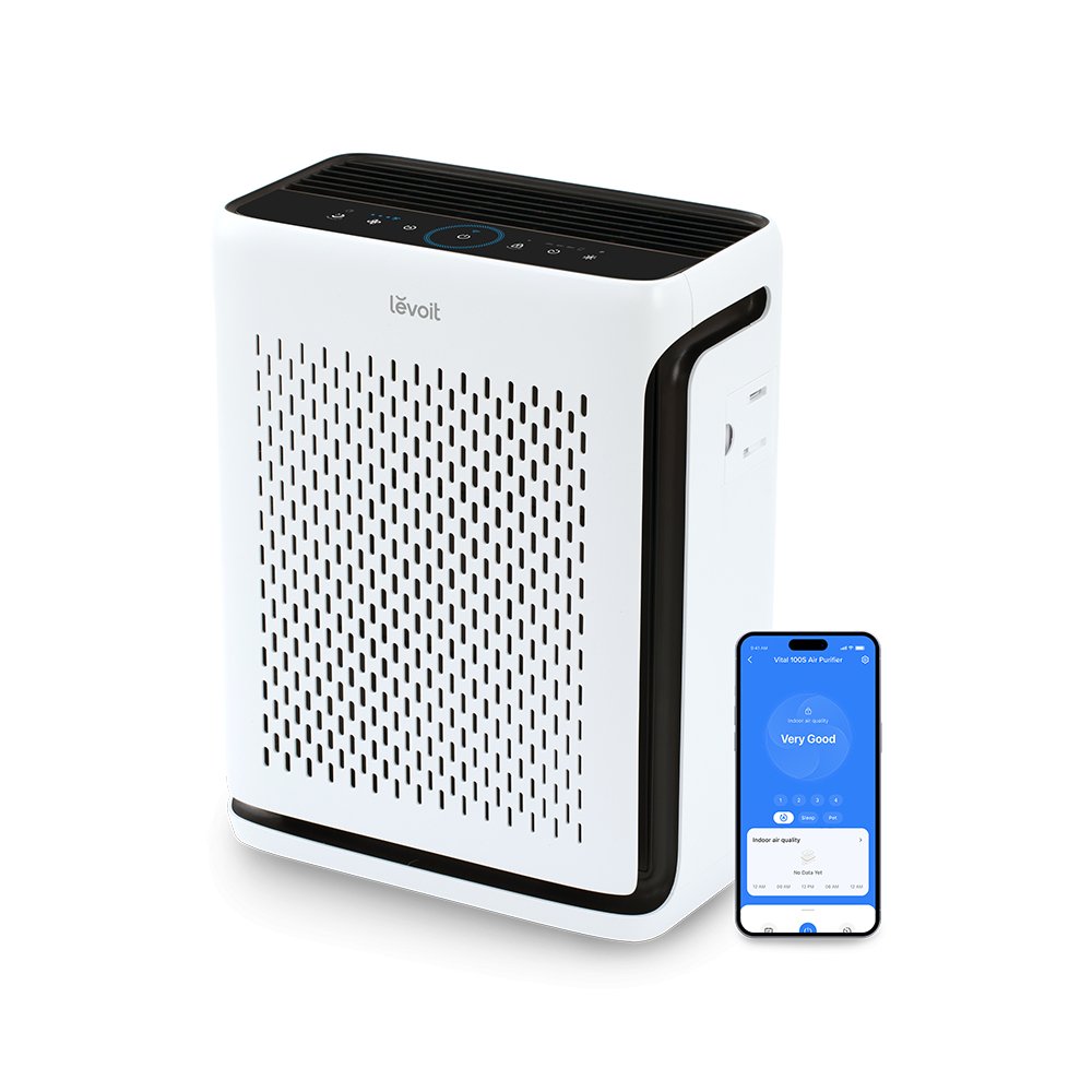 Levoit Vital 100S-P Smart Air Purifier-HEPA SLEEP MODE